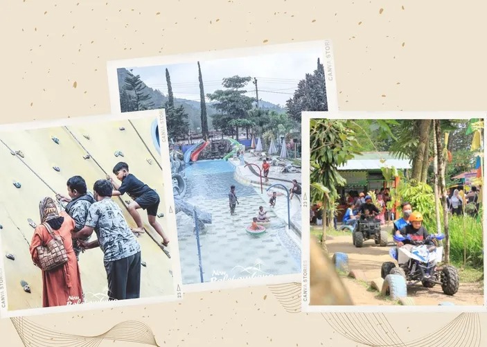 Gambaran suasana di New Balekambang Tawangmangu