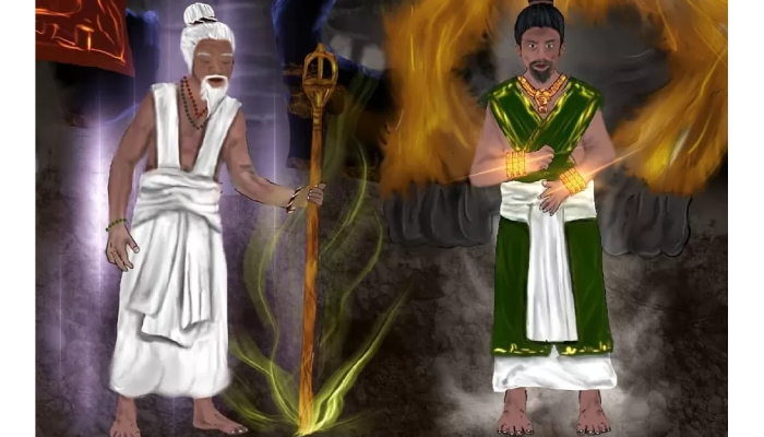 Ilustrasi khodam pendamping raja.