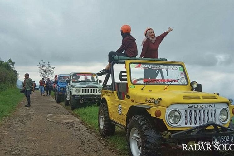 Serunya OffRoad di Gunung Lawu kawasan Ngargoyoso, Karanganyar.