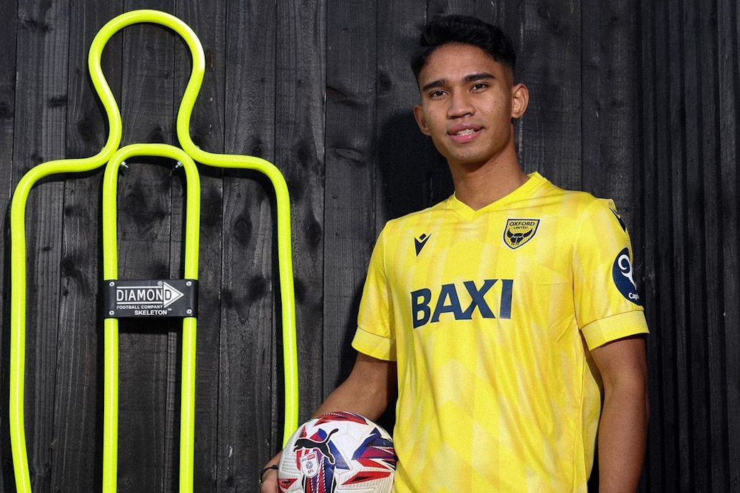 Marselino Ferdinan resmi menjadi pemain Oxford Utd.