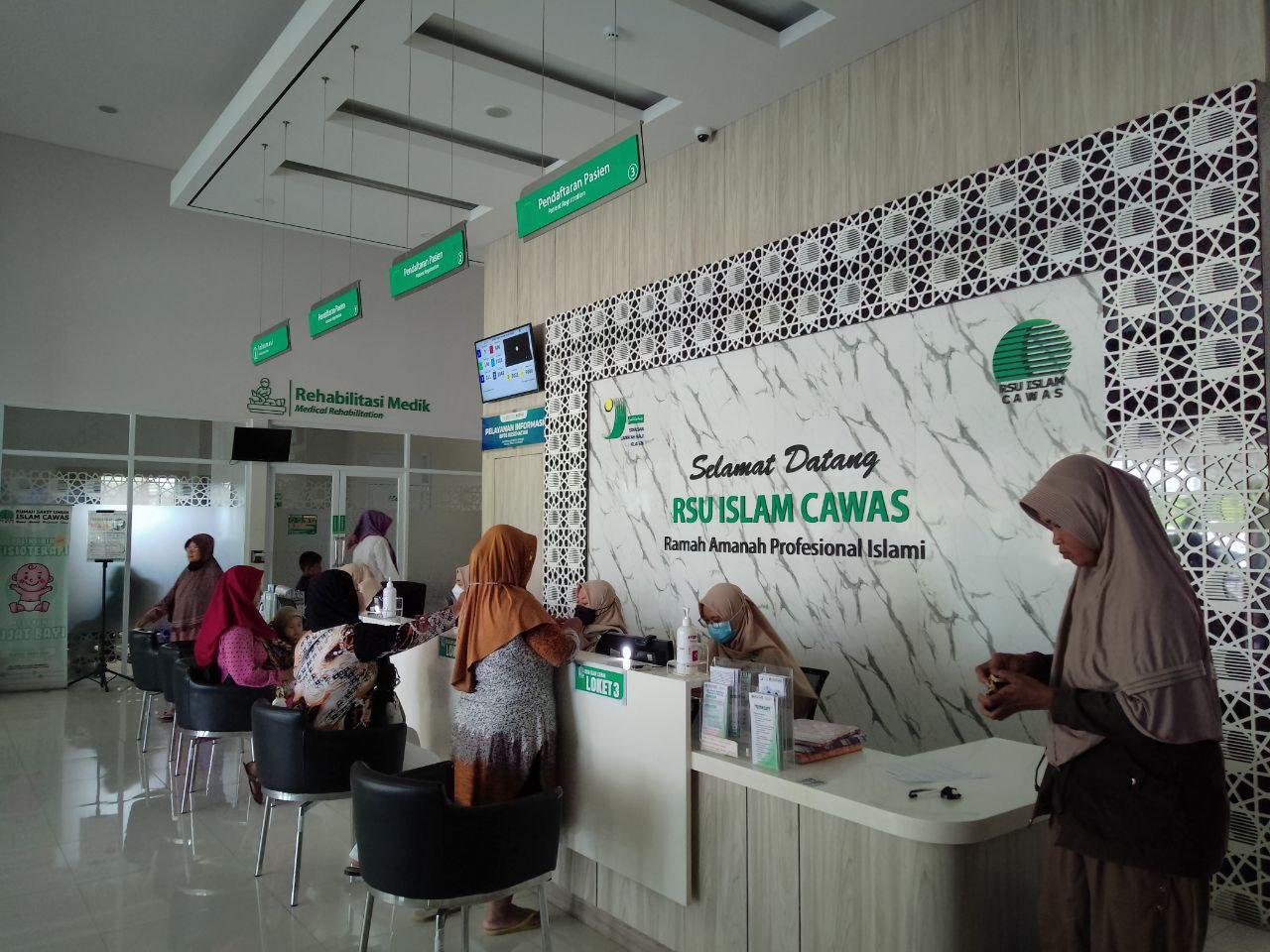 Layanan administrasi bagi yang menjalani pengobatan di Rumah Sakit Umum (RSU) Islam Cawas Klaten.