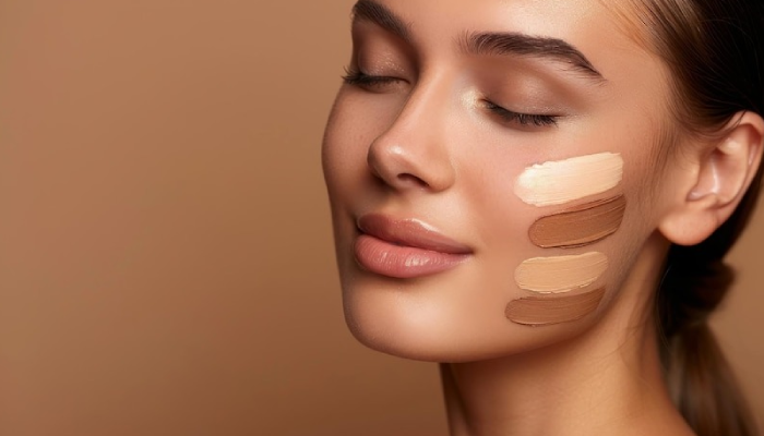 Ilustrasi tinted sunscreen.