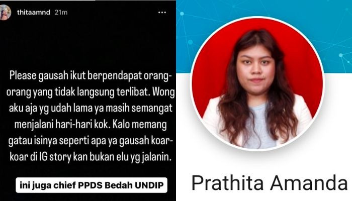 Akun Instagram milik Prathita Amanda kini lenyap usai hukuman makan nasi padang 5 bungkus sekaligusnya ke junior viral.