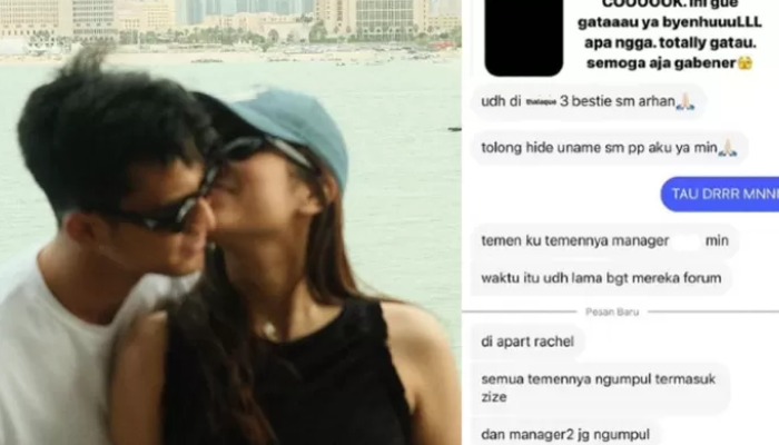 Pratama Arhan dengan Azizah Salsha.
