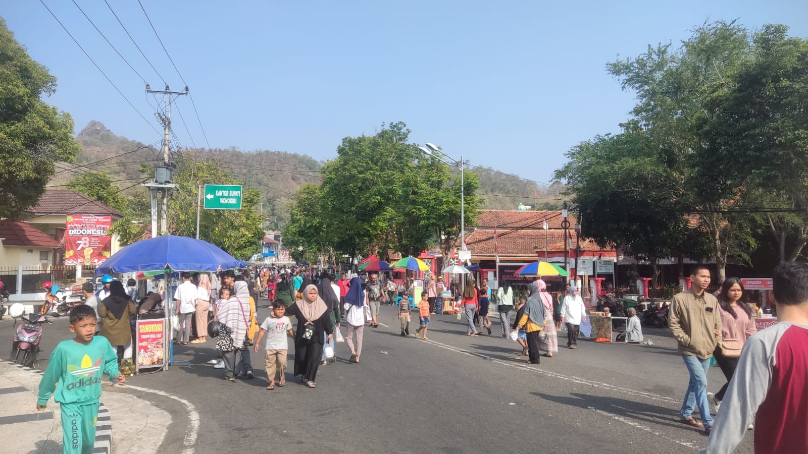 Event car free day di Jalan Ir. Soekarno Wonogiri belum lama ini.