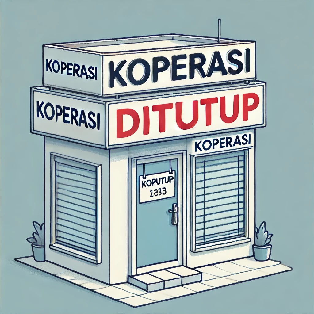 Jumlah koperasi di Kabupaten Sukoharjo yang ditutup terus bertambah dari tahun ke tahun.