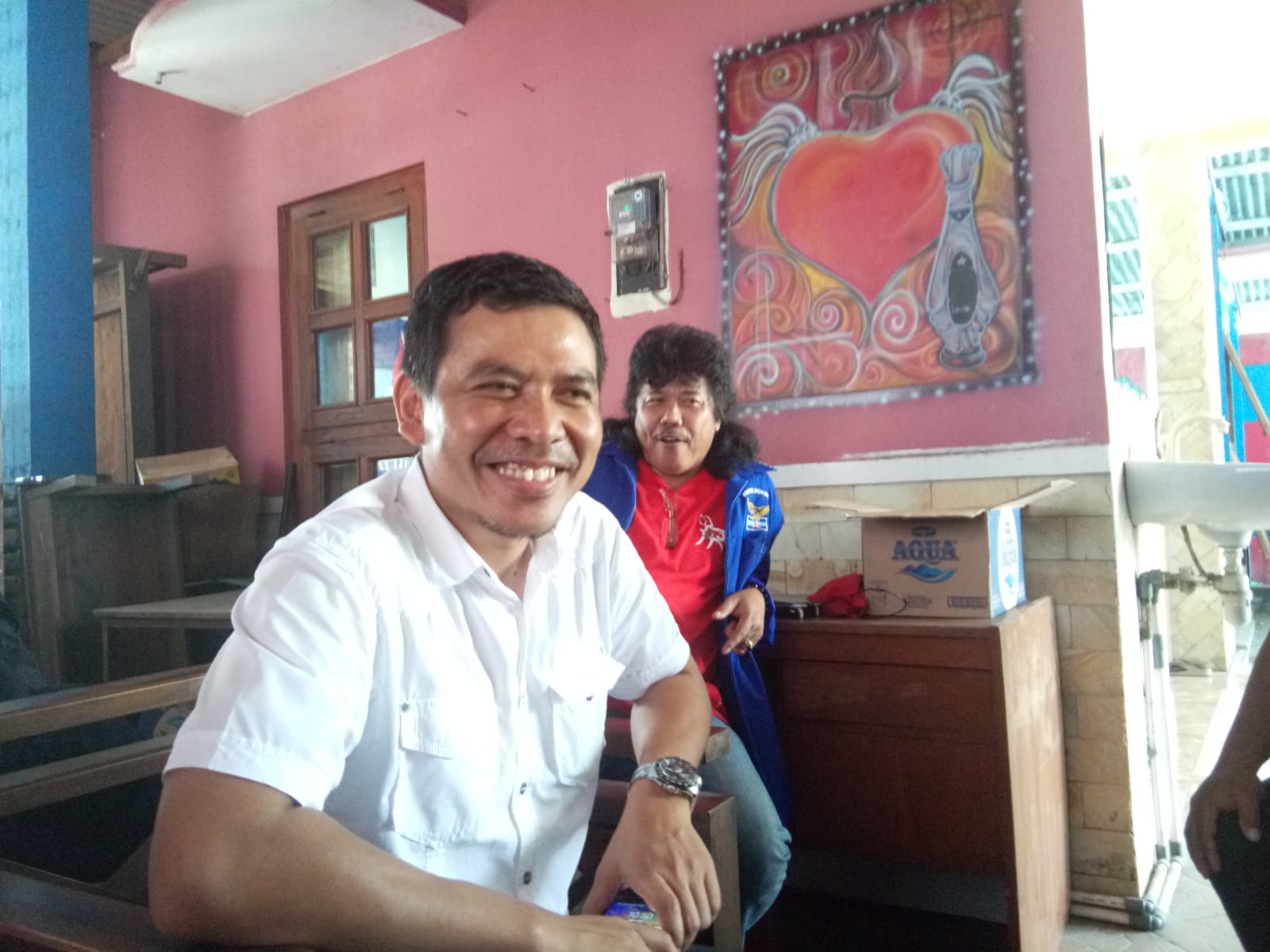 Ketua DPC Partai Demokrat Sragen Budiono Rahmadi. (Ahmad Khairudin/Radar Solo)