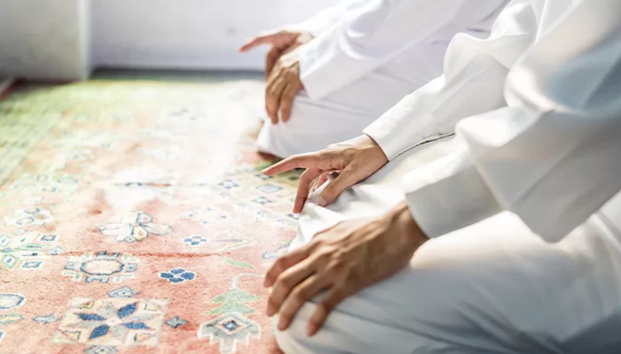 Ilustrasi sholat.