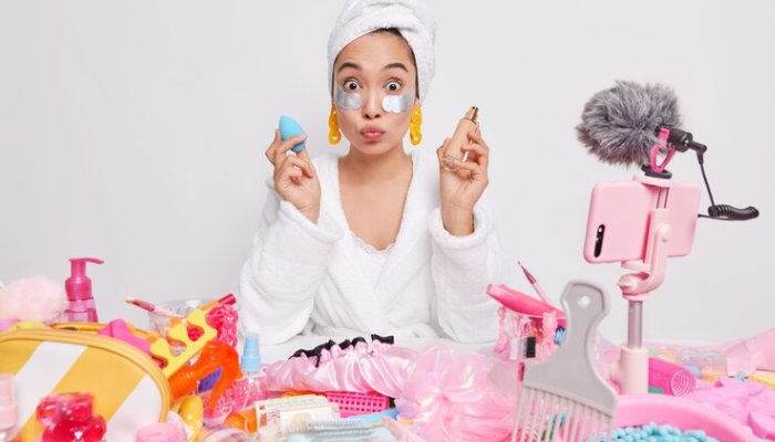 Ilustrasi makeup hacks.