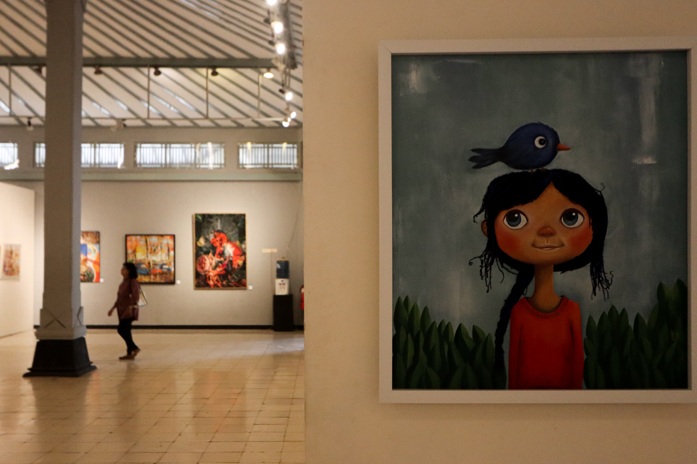 Pameran seni lukis di Galeri Taman Budaya Jawa Tengah