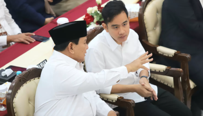 Prabowo Subianto dan Gibran Rakabuming Raka.