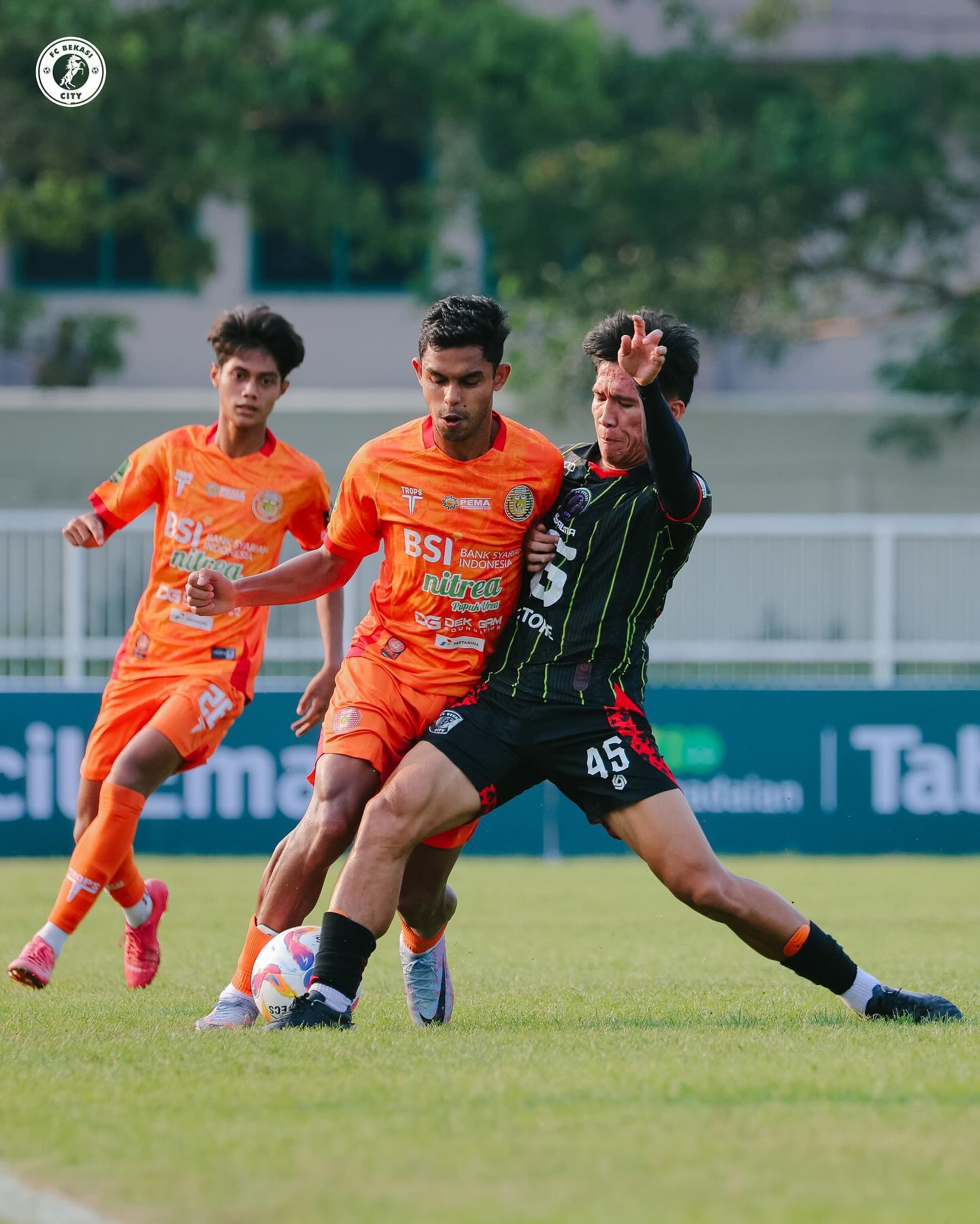 Laga FC Bekasi FC melawan Persiraja Banda Aceh di laga lanjutan Liga 2.
