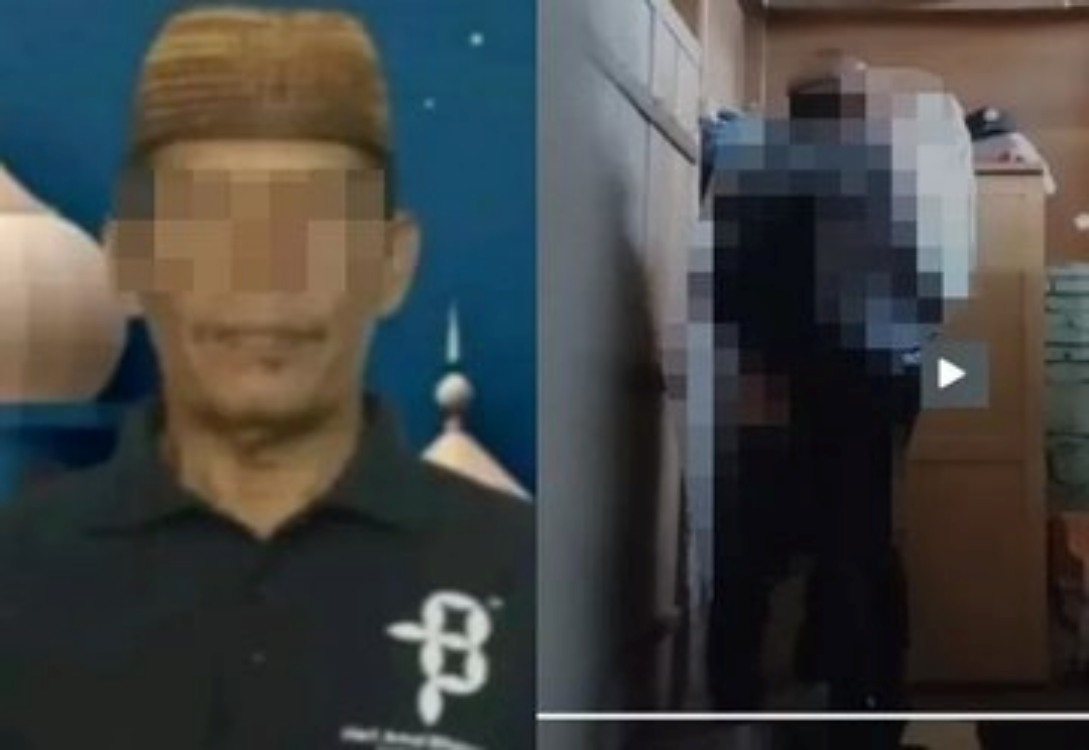 Video syur kembali beredar di media sosial. Aksi tak senonoh diduga diperankan oleh guru dan siswinya di Gorontalo.