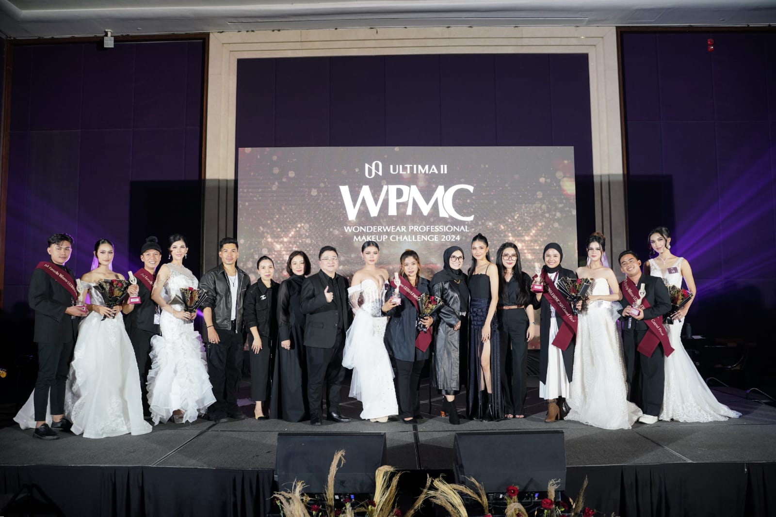 ULTIMA II Indonesia sukses menggelar Grand Final Wonderwear Professional Makeup Challenge (WPMC) 2024 di Raffles Jakarta, Senin (23/9/2024).
