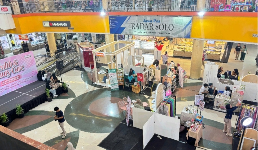 Health and Beauty Care Expo di Solo Grand Mall, Kamis (26/9/2024).