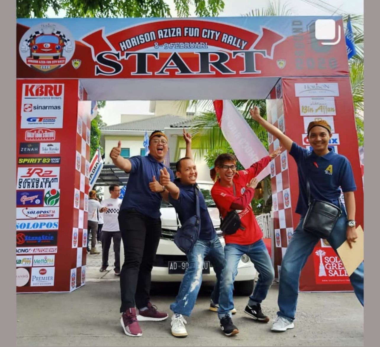 Hotel Horison Aziza Solo sip menggelar Kejurnas City Rally rd.2 n Car Meet Up, Minggu (6/10).