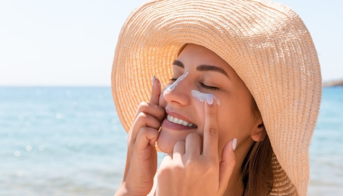 Ilustrasi sunscreen.