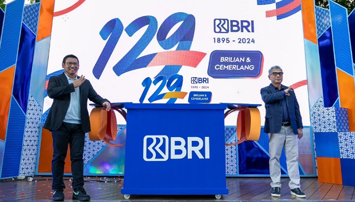 BRI resmi menggelar kick off HUT ke-129 diKantor Pusat BRI, Jakarta pada 4 Oktober 2024.