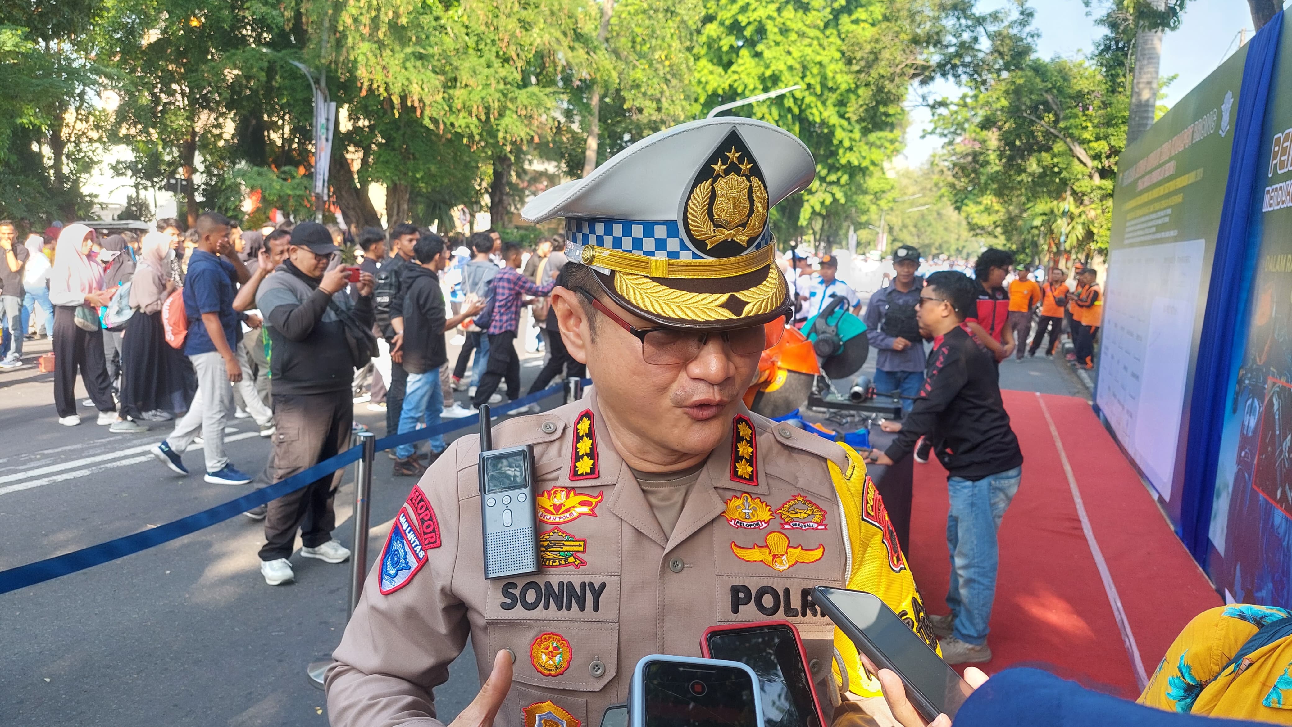 Dirlantas Polda Jateng, Kombes Pol. Sonny Irawan.