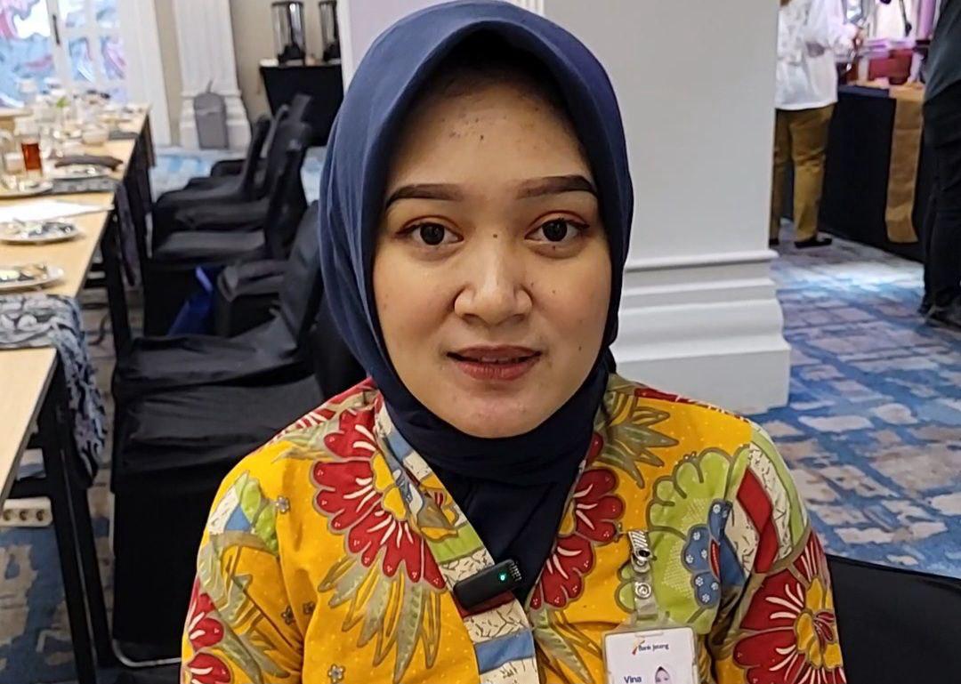 Peserta JKN Ervina yang merupakan pegawai Bank Jateng Cabang Boyolali mengapresiasi layanan kesehatan dalam program JKN yang dikelola BPJS Kesehatan.