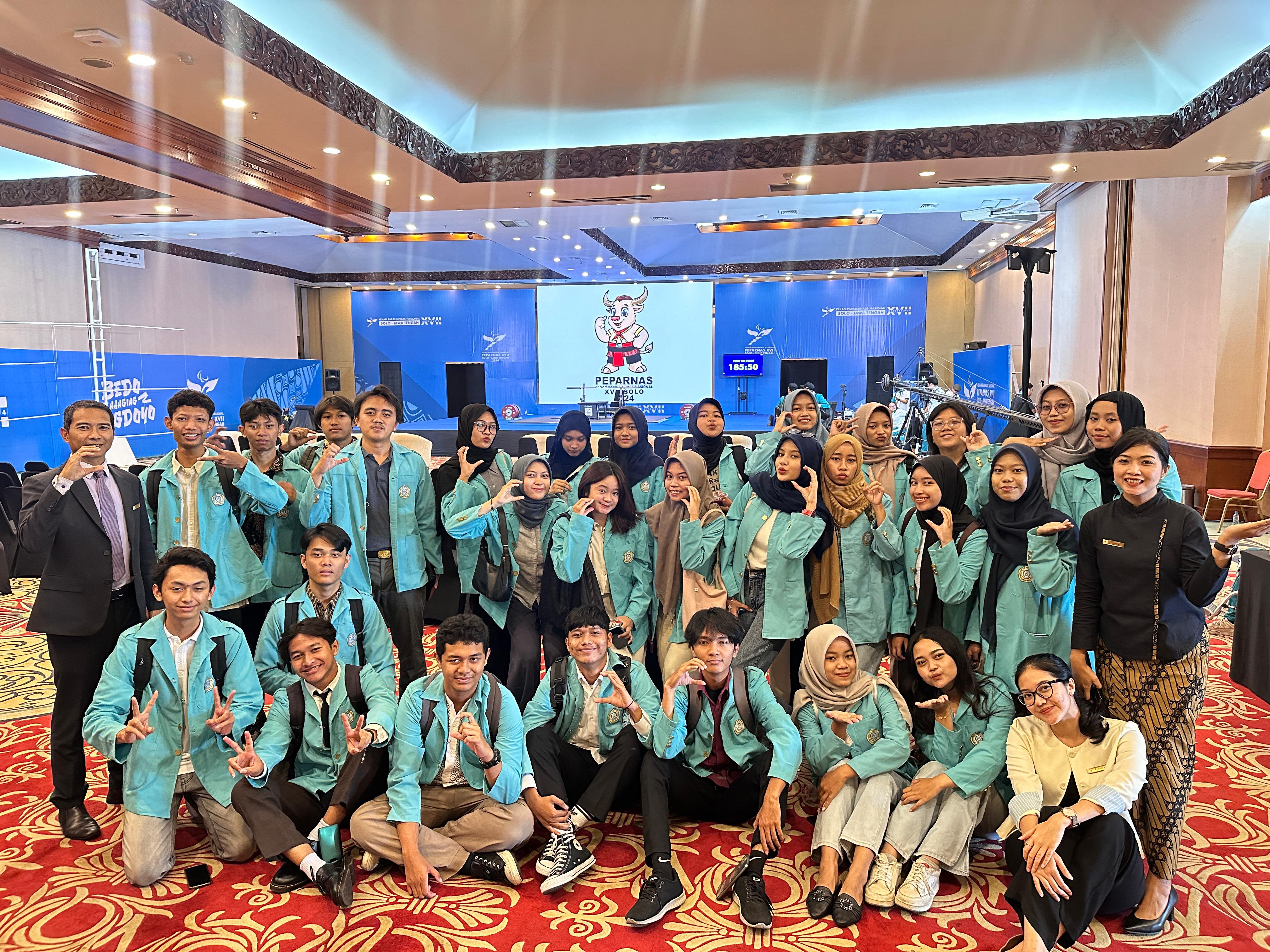 Peserta Hotel Visit & Sharing Session di The Sunan Hotel Solo, Rabu (9/10).