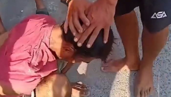 Viral pelaku pencabulan remaja 15 tahun di Koja dihakimi massa.