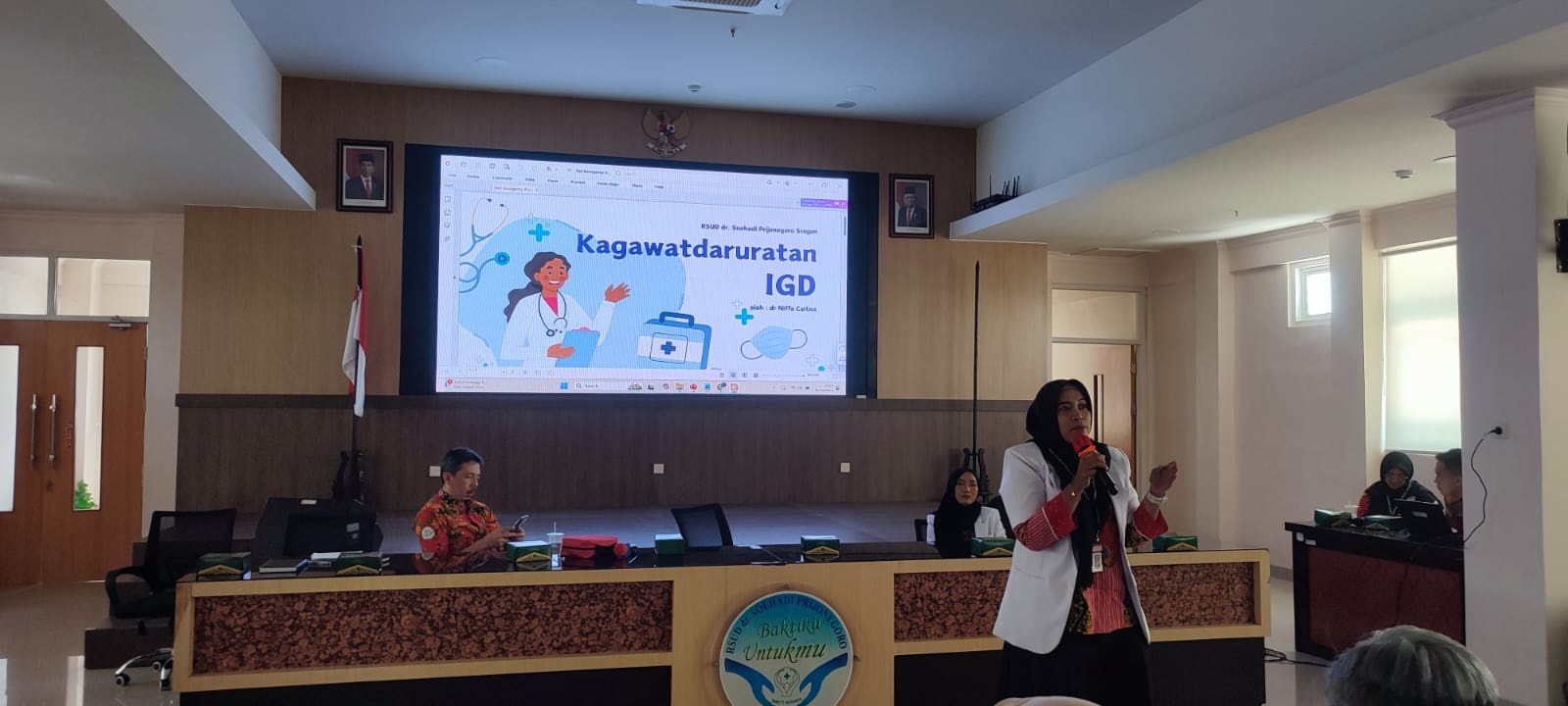 Rakor jejaring RSUD dr. Soehadi Prijonegoro Sragen. (Ahmad Khairudin/Radar Solo)