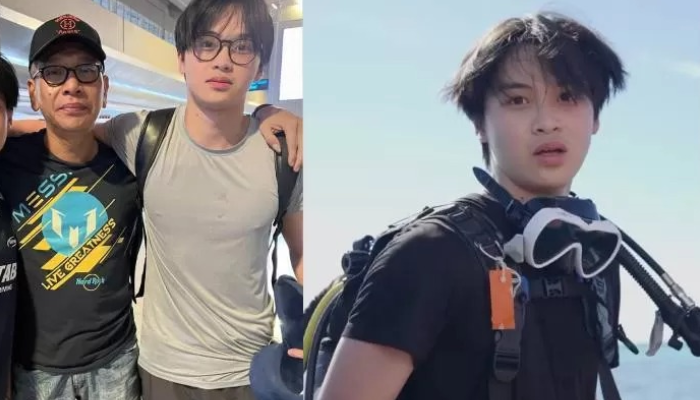 Edbert Laos putra Benny Laos.