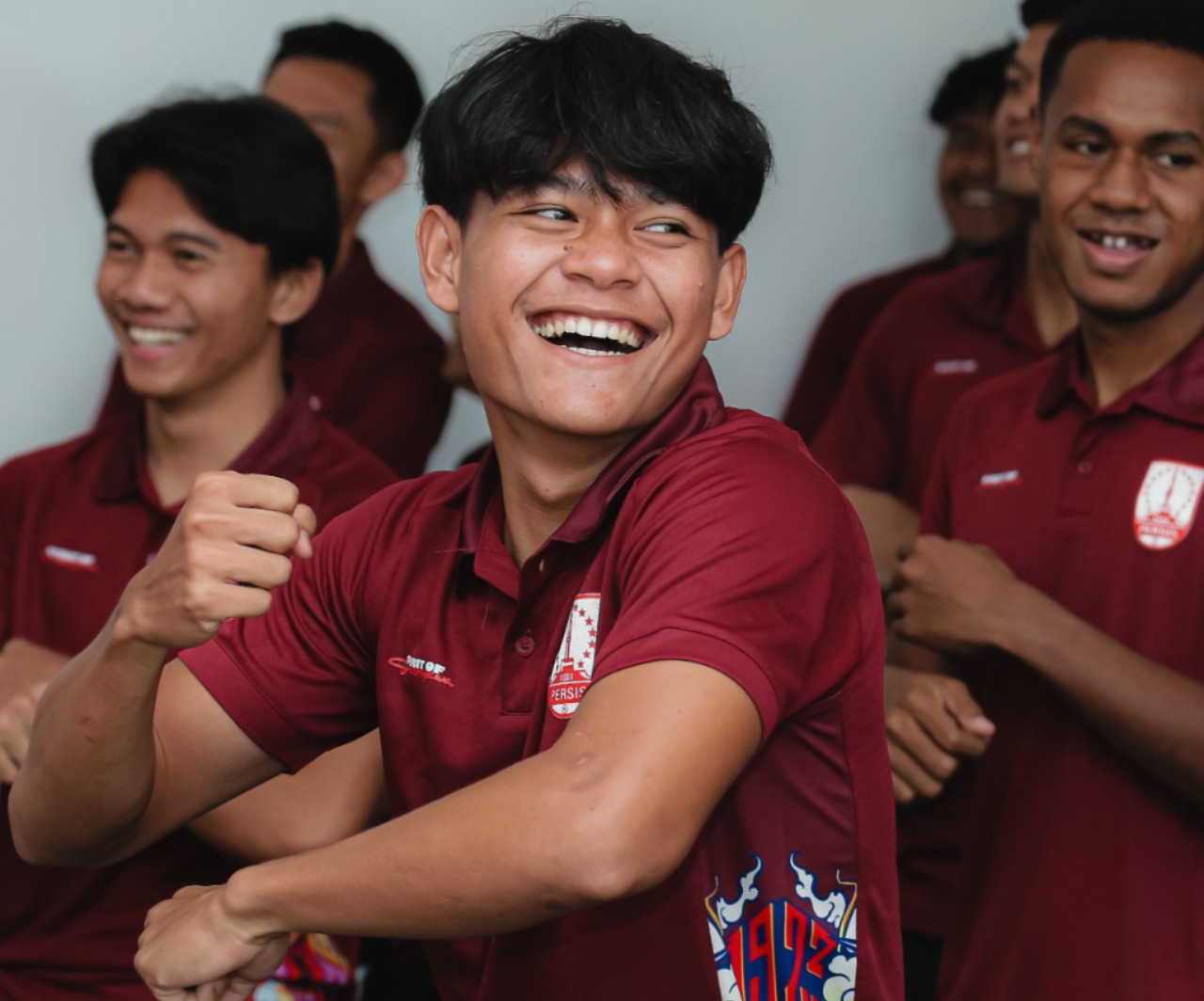 Zanadin Fariz bersama pemain Persis Solo lainnya jalani program Sports Psychology yang dibuat manajemen.