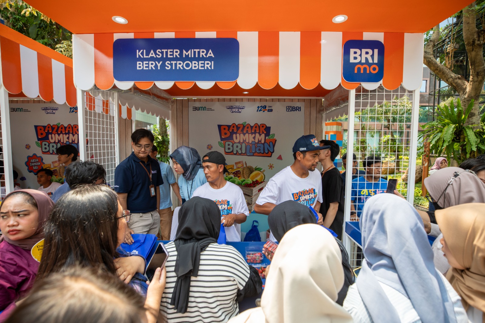 Bazaar UMKM BRILiaN bertujuan memperluas pasar dan jangkauan pemasaran produk UMKM.