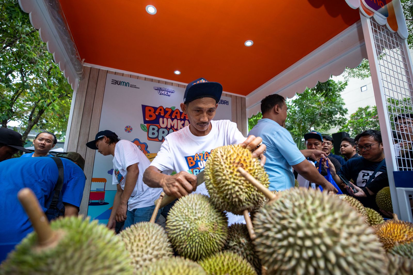 BRI turut mendorong pemberdayaan klaster durian di Kabupaten Pekalongan, Jawa Tengah.