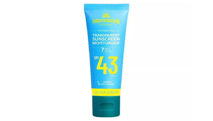 Amaterasun Transparent Sunscreen Moisturizer SPF 43 PA+++