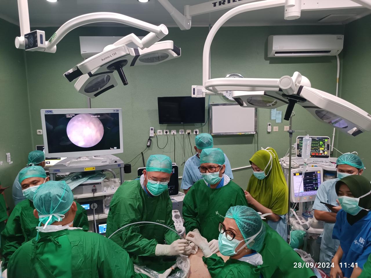 RSUD Dr. Moewardi Menggelar operasi Fetoskopi Laser Ablasio