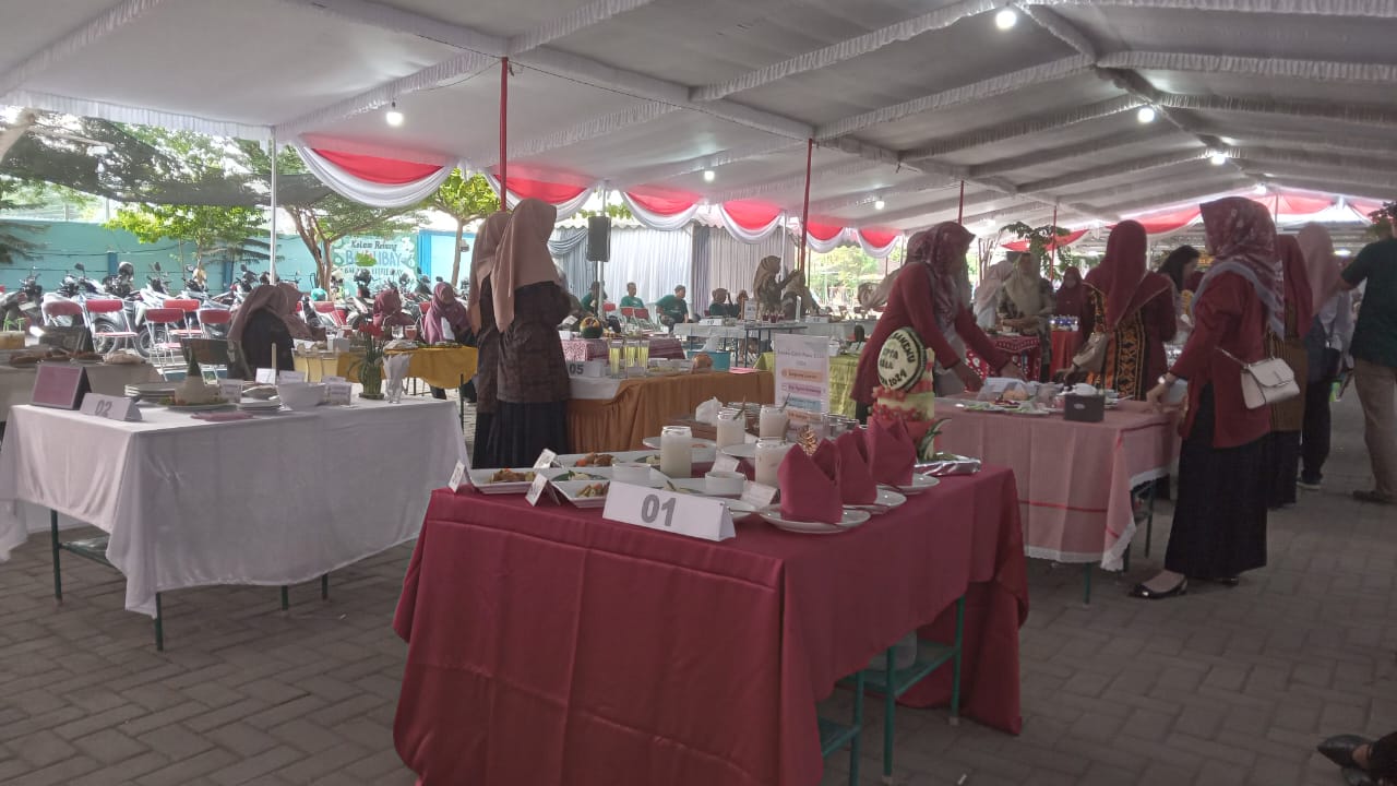Suasana Polokarto Tumoto Expo 2024, Rabu (30/10).