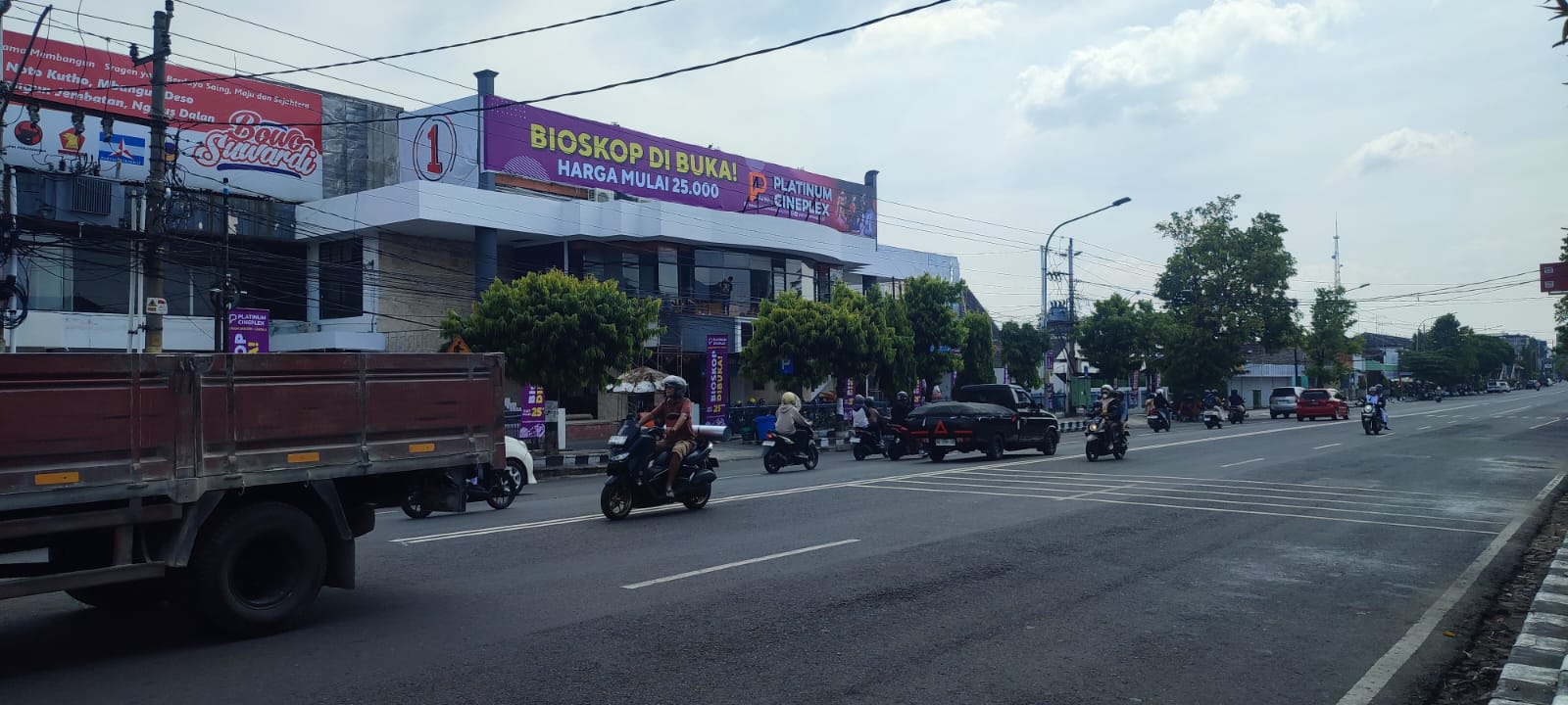Bioskop Atrium Sragen lantai 2. (Ahmad Khairudin/Radar Solo)
