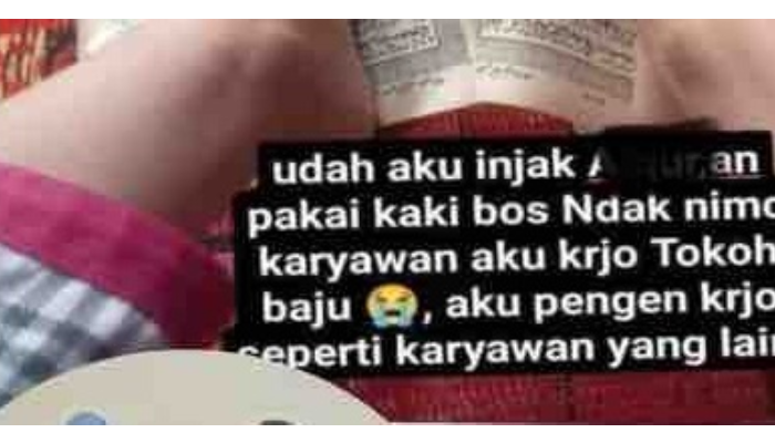 Potongan video aksi perempuan asal Kerinci yang injak dan bakar Alquran.