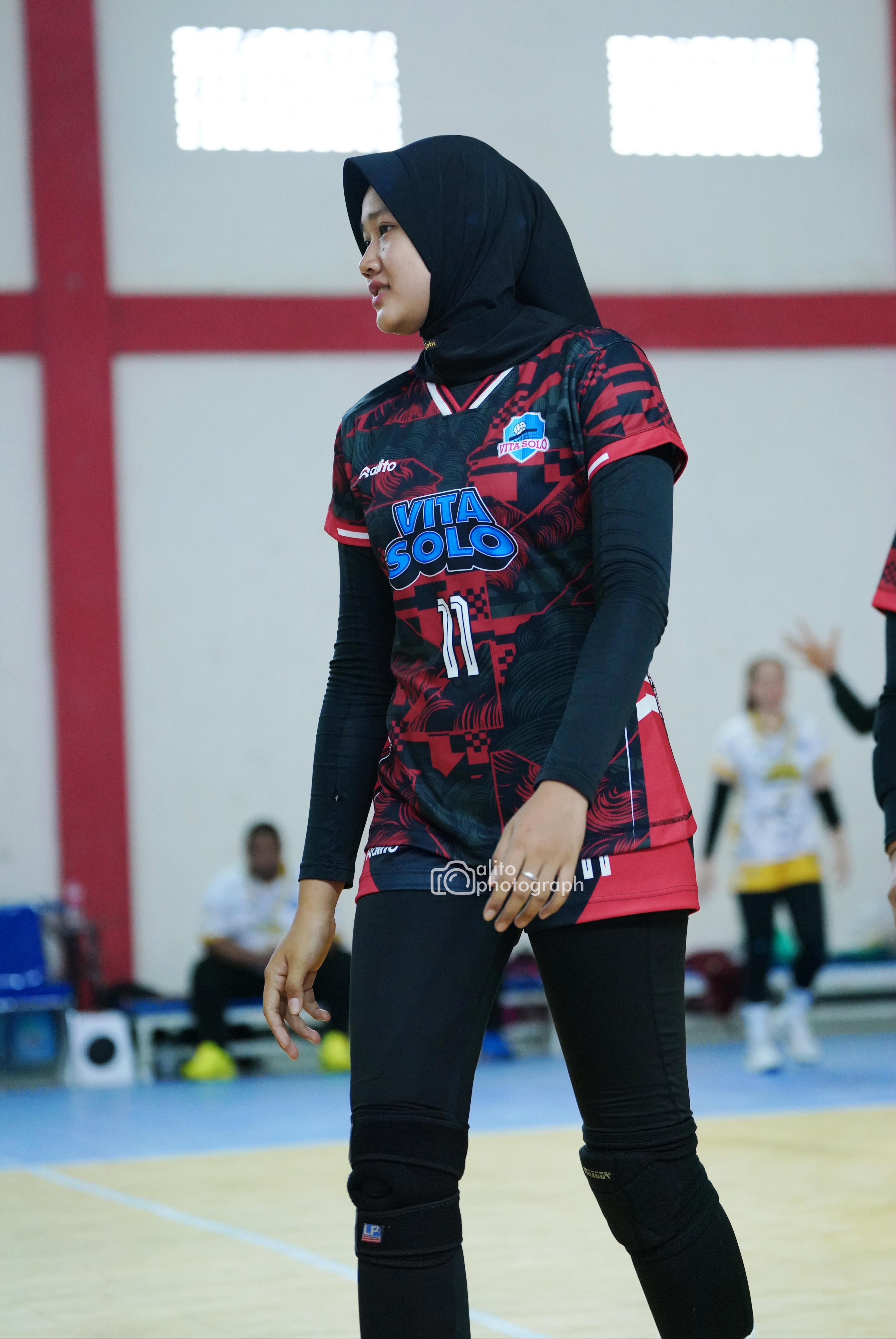 Khansa Naila, pemain timnas voli asal Solo (Fauziah Akmal/Radar Solo)