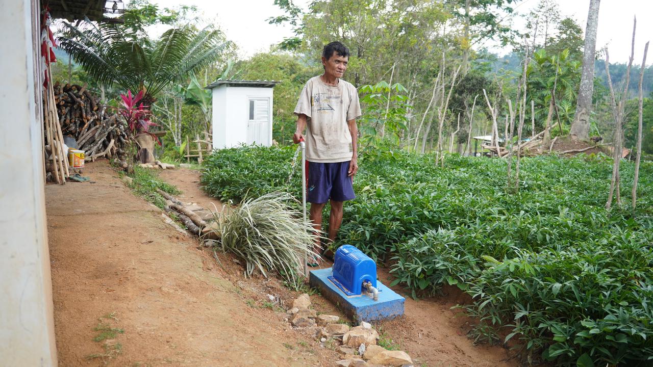 Warga Ngambarsari, Karangtengah, Wonogiri lebih mudah aksesair bersih berkat kerja sama PT Pertamina Patra Niaga Regional Jawa Bagian Tengah, Dinas ESDM Jateng, serta Dinas PUBMCK Jateng.