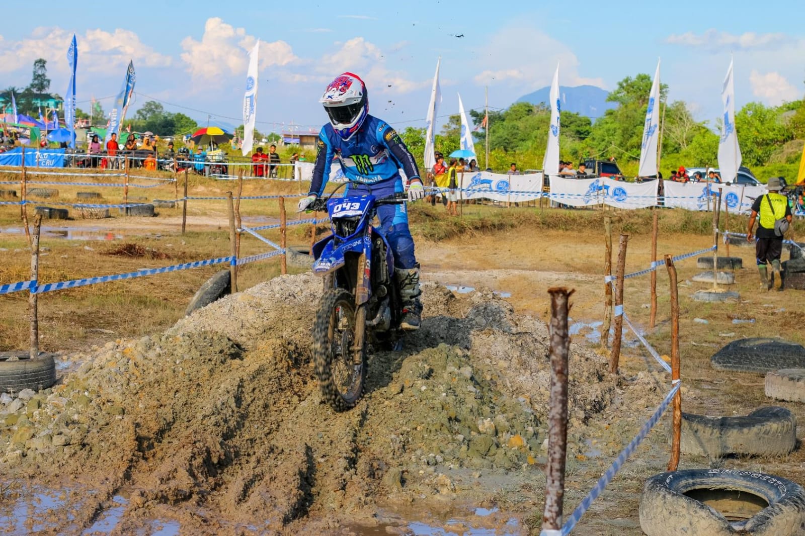 Misi utama YEC 2024 di Salatiga adalah mengajak para pengguna Yamaha WR155R merasakan sensasi berkendara dengan motor berteknologi Blue Core VVA.