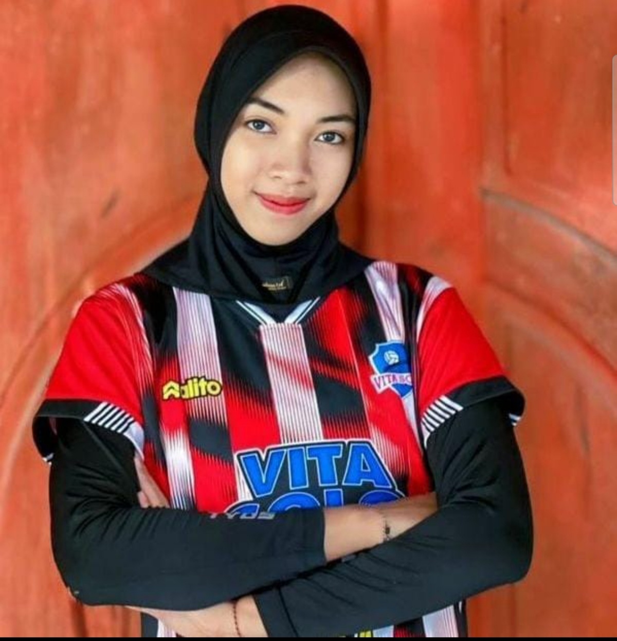 Salah satu atlet putri Vita Solo, Fiola Marsya Azzahra yang bergabung dengan Jakarta Livin Mandiri.