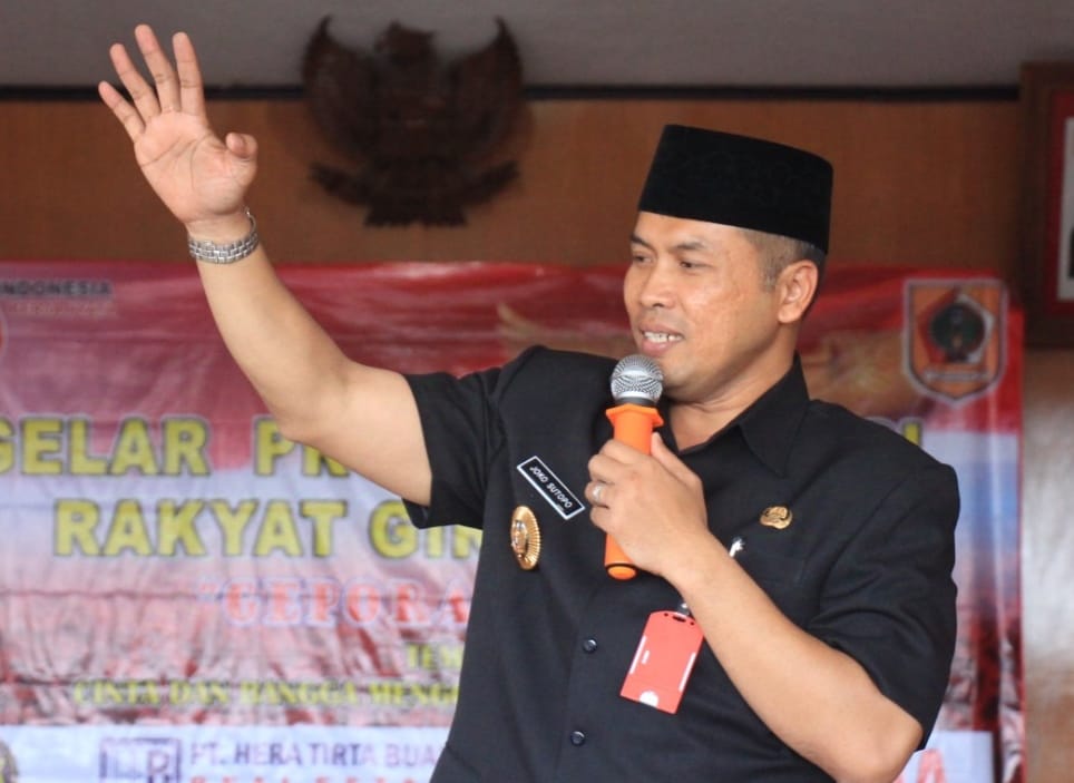 Bupati Wonogiri Joko Sutopo.