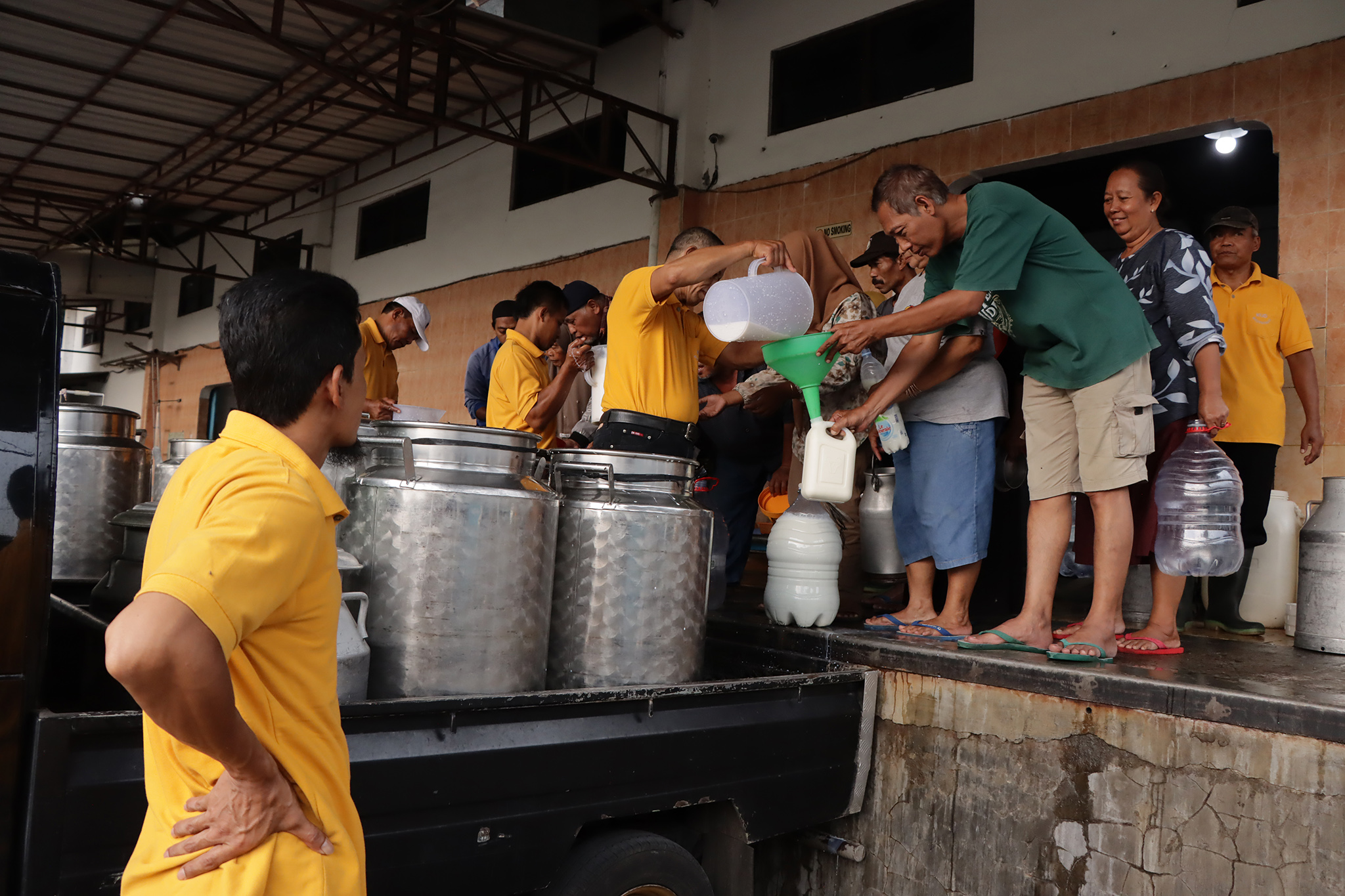 Produksi susu segar di Boyolali. (DOK.RADAR SOLO)