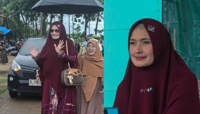 Mega Putri Aulia putuskan hijrah setelah lama menjadi artis, kini tolak sinetronnya ditayangkan ulang.