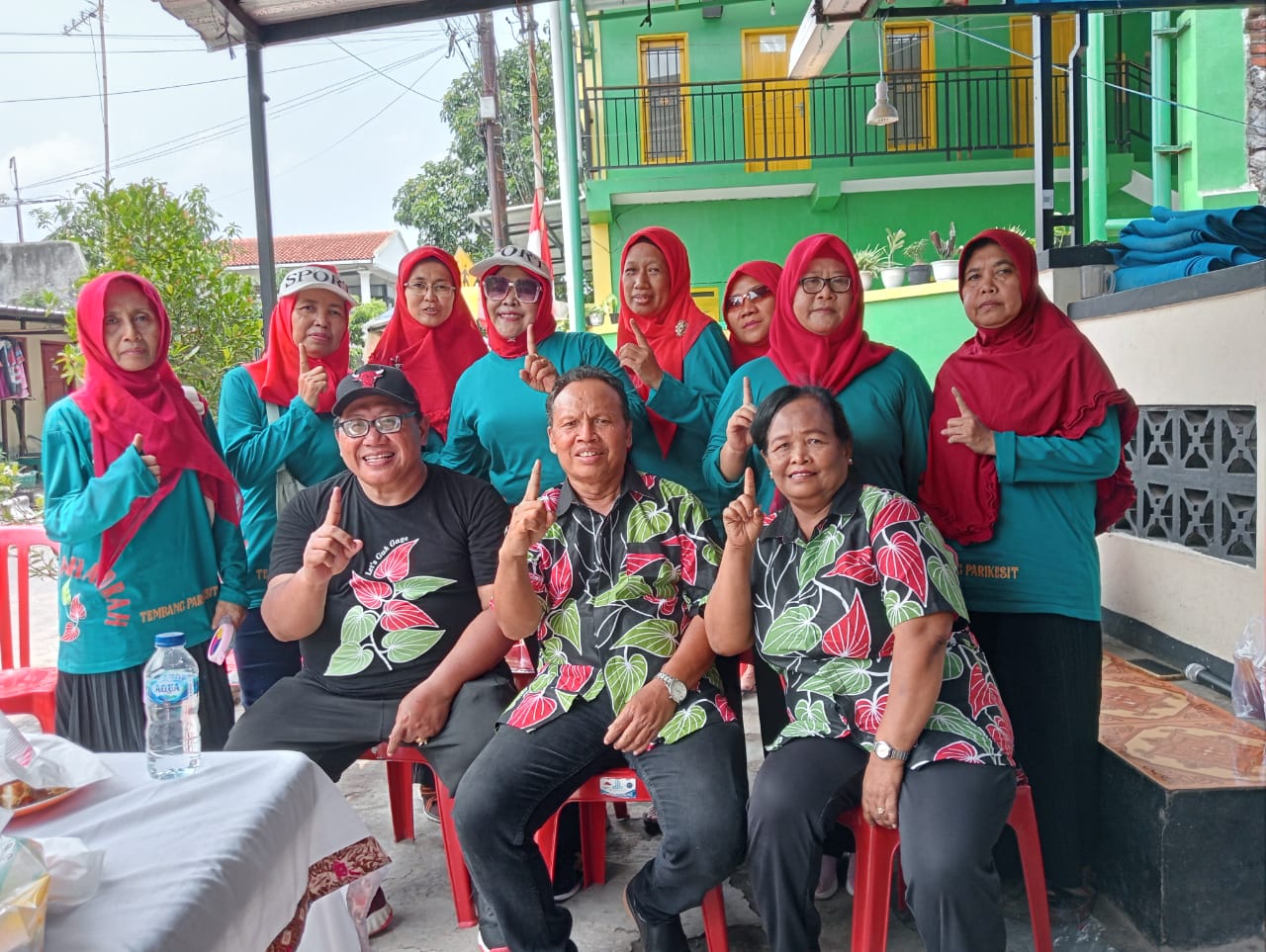 Mantan Calon Wakil Wali Kota Solo pada Pilkada 2020 FX Supardjo menyampaikan dukungan kepada pasangan calon Wali Kota dan Wakil Wali Kota Solo Teguh Prakosa dan Bambang