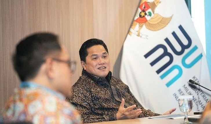 Menteri BUMN Erick Thohir mengapresiasi kinerja BUMN yang menjadi tulang punggung pendapatan negara.