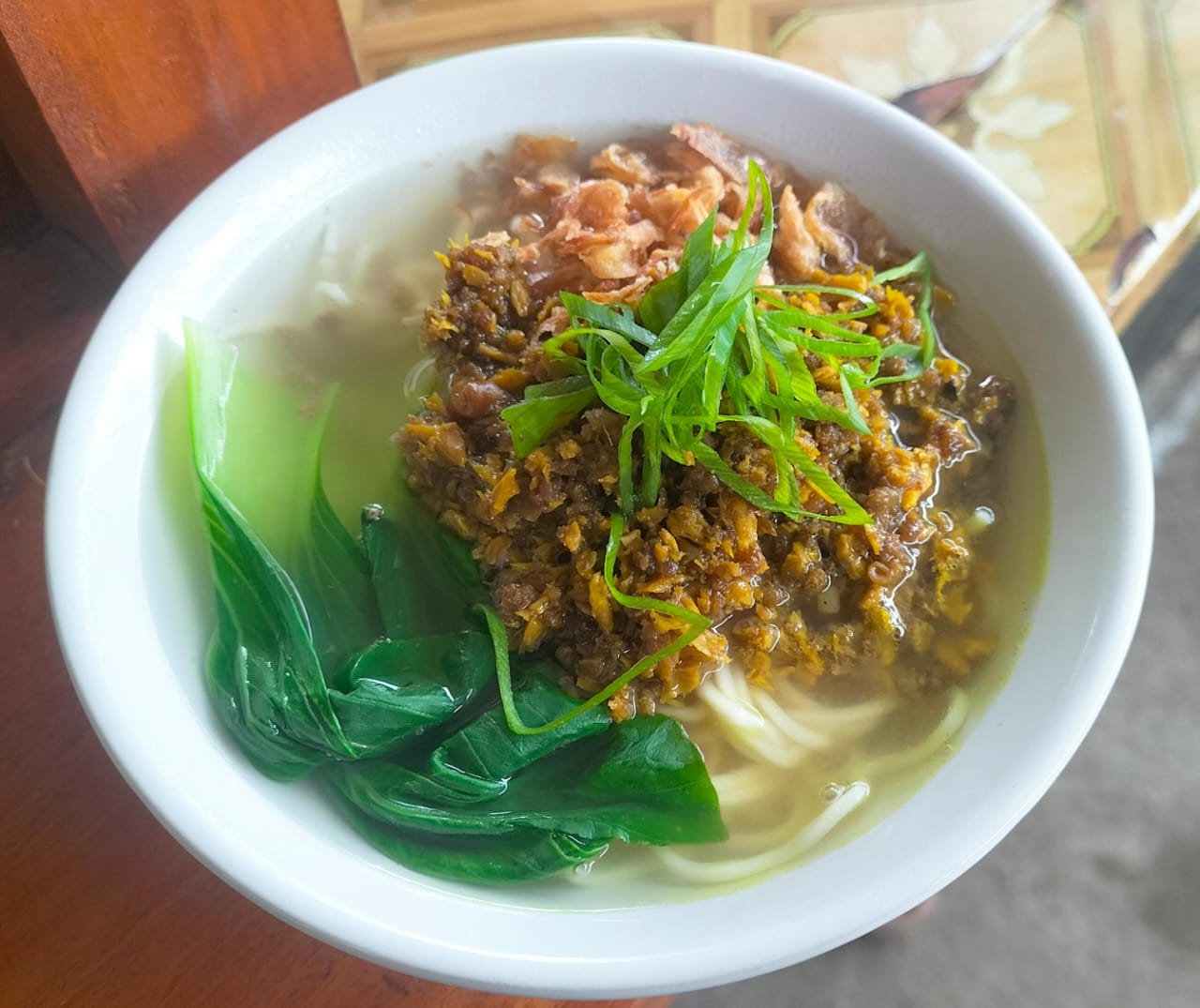 Sensasi mi sapi di Sukoharjo yang bisa jadi opsi penggemar mi ayam. (Iwan Kawul/Radar Solo)