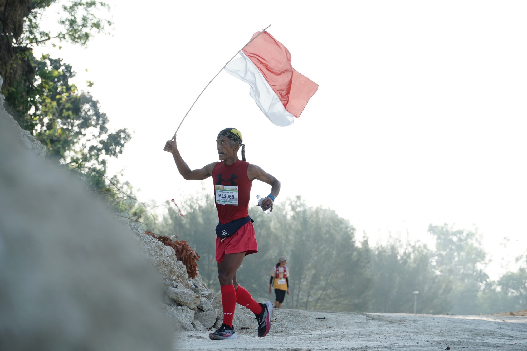 MERIAH: Event lari Morojoyo Trail Run di Gunung Banyak beberapa waktu lalu.