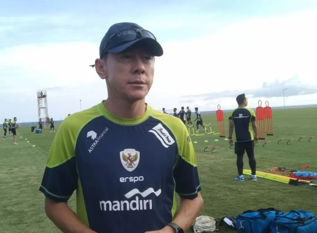 Pelatih Timnas Indonesia Shin Tae-yong.
