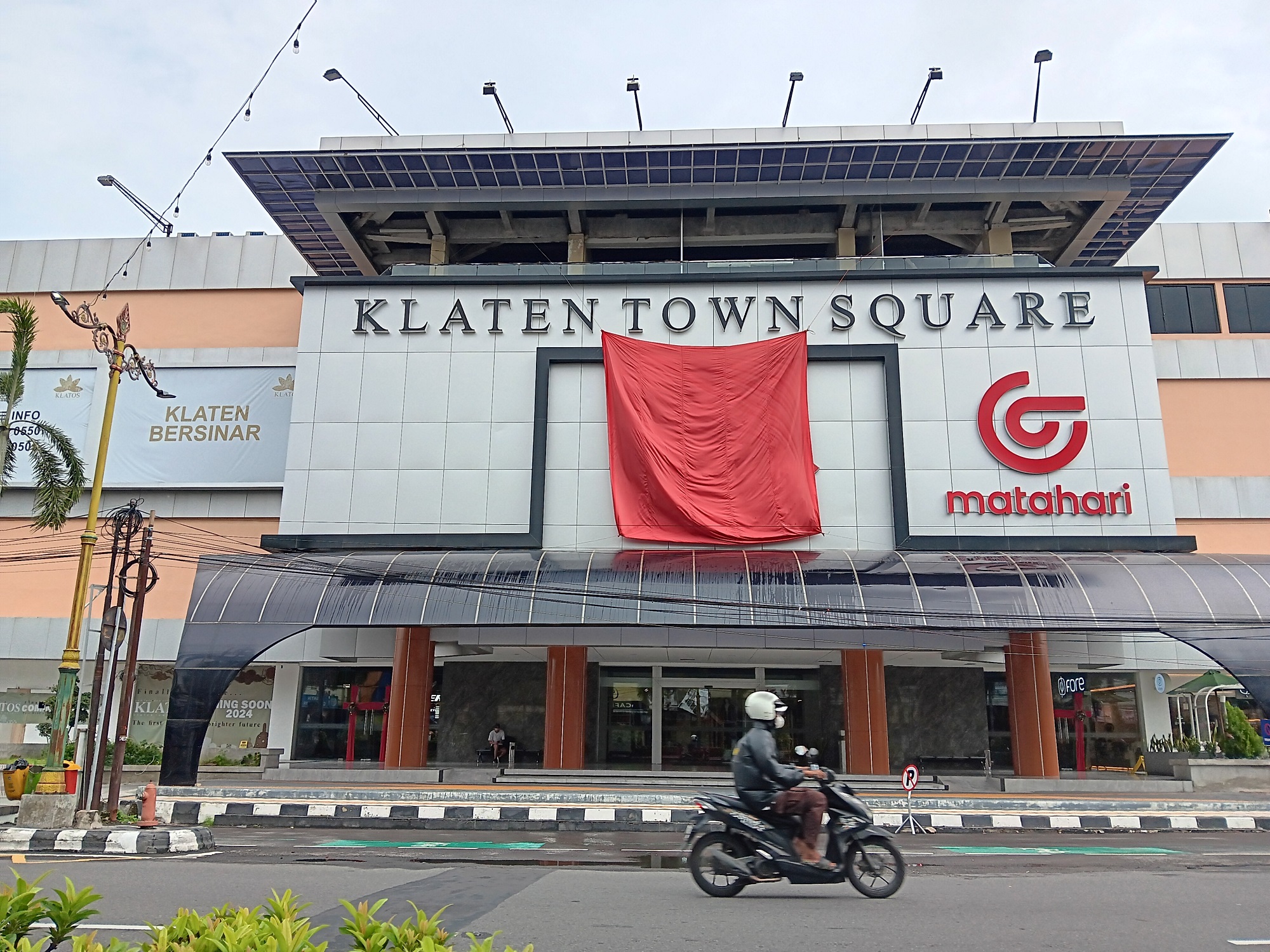 Bioskop XXI bakal beroperasi di Klaten Town Square (Klatos), Kecamatan Klaten Tengah, Klaten. (Angga Purenda/Radar Solo)