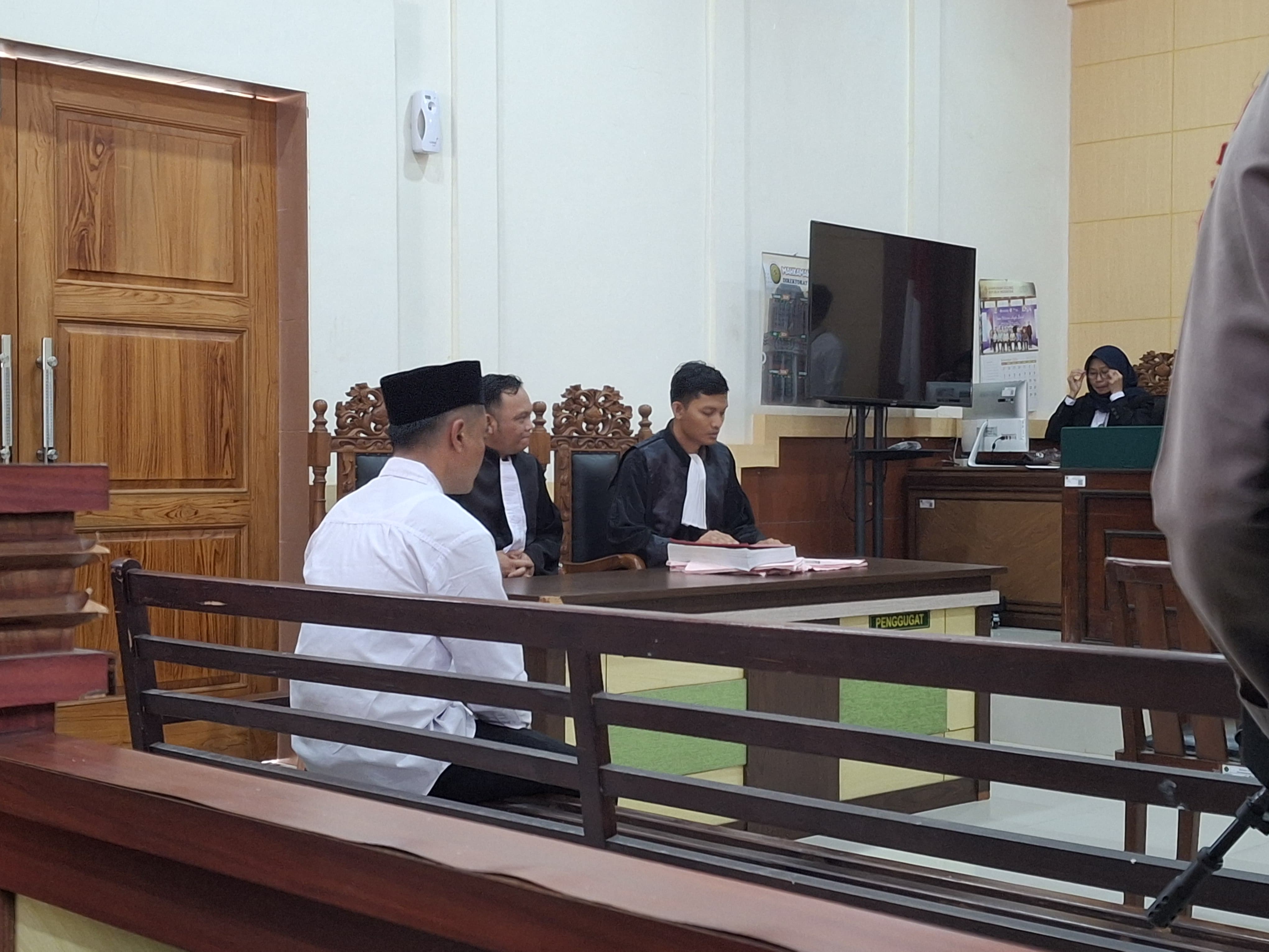 Sidang kasus pembunuhan dengan terdakwa Supriyanto alias Baron di Pengadilan Negeri Wonogiri, Senin (18/11/2024).